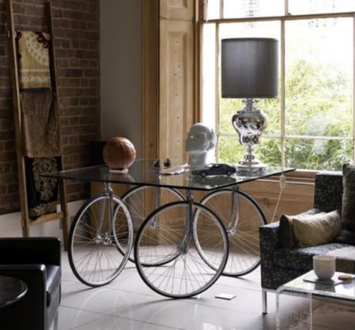 bicycle furniture